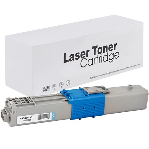 Tvojetonery  OKI C301/321dn cyan / 44973535 1500 strán