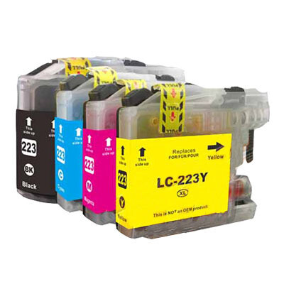 Inkjet cartridge compatible Brother LC-223 cyan 550 strán