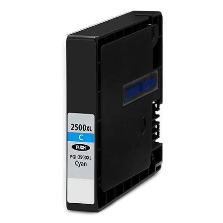 Inkjet cartridge compatible Canon PGI-2500XL cyan