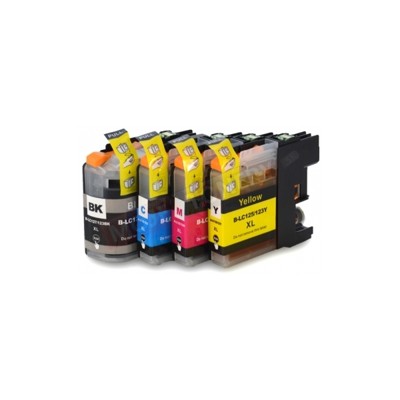 Inkjet cartridge compatible Brother LC-125 XL Yellow 16 ml