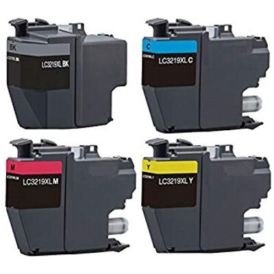 Inkjet cartridge compatible Brother LC-3219XL black 65 ml